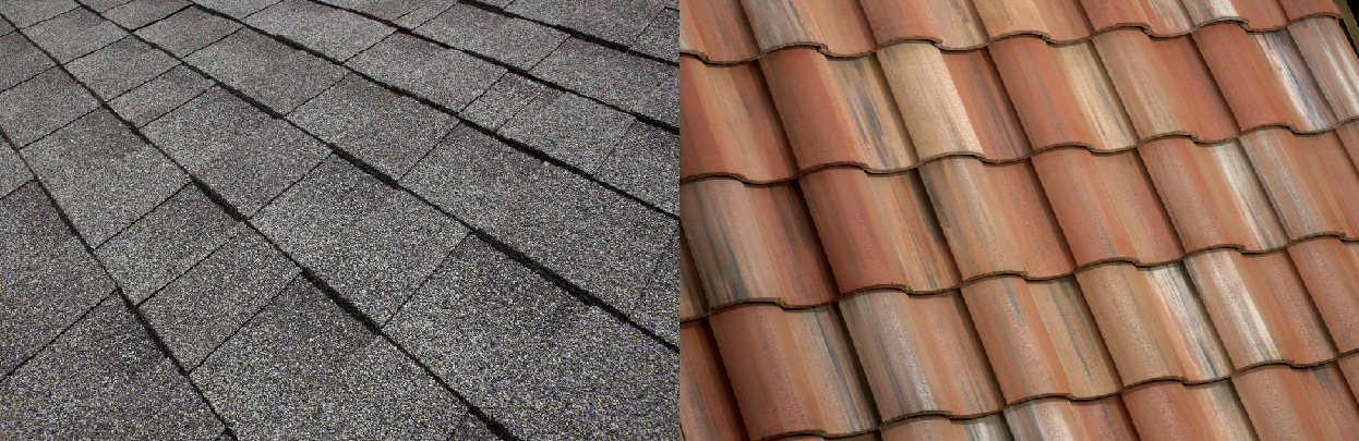 Tile Roof vs Shingle Roof