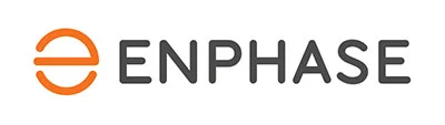 Enphase logo showcasing advanced solar technology solutions from Wolf River Electric for efficient energy management.