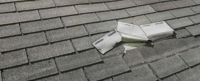 Roof Storm Damage Repair in Woodbury