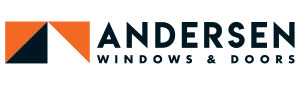 Andersen Windows & Doors logo, preferred partner for Wolf River Construction projects.